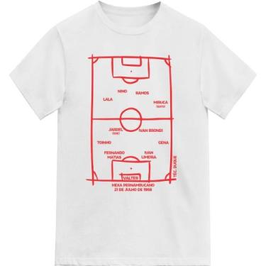 Imagem de Camiseta Timbu Hexa Pernambucano 1968 - NovoManto, Branco, G