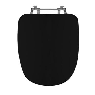 Imagem de Assento Sanitário Poliéster Para Louça Duomo Plus (Deca) Aço Sedile Ébano