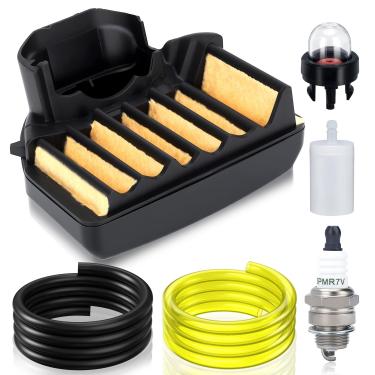 Imagem de Harbot Kit de ajuste de filtro de linha de combustível de filtro de ar para motosserra a gás 455E 455 Rancher 460 461 537255701