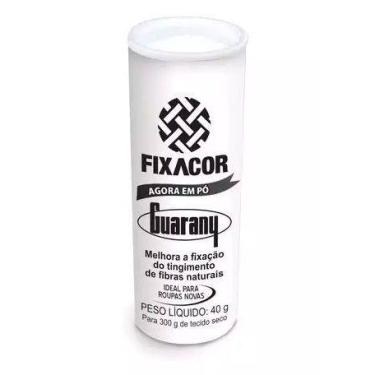 Imagem de FIXACOR EM PÓ GUARANY 40 GR - Fixador para Tecidos - no-brand