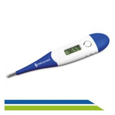 Imagem de Termômetro Digital Clínico Febre Resfriado com Aviso Sonoro Haste Flex