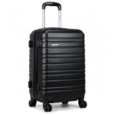 Imagem de Mala de Viagem Bordo 18 em ABS com Cadeado, Rodas Duplas 360º e Divisória Interna