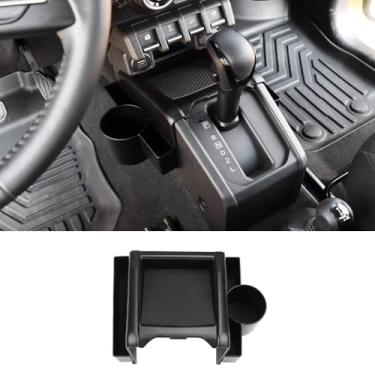 Imagem de HAGEZA Caixa de armazenamento lateral de engrenagem de controle central ABS 3 peças para Suzuki Jimny 2 portas 3 portas 4 portas 5 portas 2019-2026 bandeja organizadora de câmbio central console caixa