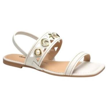 Imagem de Sandália Dakota Rasteira Tira Decorada Moderna-Feminino