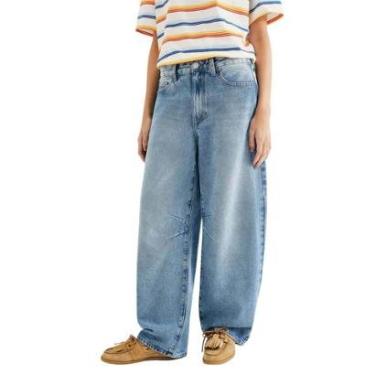 Imagem de Calça Feminina Hering Barrel Jeans-Feminino