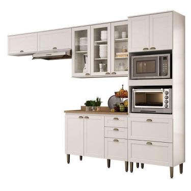 Imagem de Cozinha Modulada Classy Composição 15 Branco - Thb