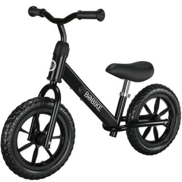 Imagem de Balance Bike Bobike Toddler para crianças de 2 a 5 anos (preta)