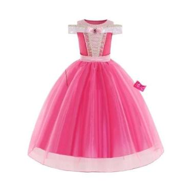 Imagem de Vestido De Princesa Aurora Da Bela Adormecida Para Meninas, Fantasia D