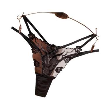 Imagem de Calcinhas Transparentes Sexy Para Mulheres, Sem Costura, G String, Lin