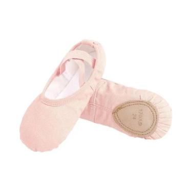 Imagem de Sapatos De Dança Em Lona Para Meninas E Mulheres, Sola Macia, Sapatos 