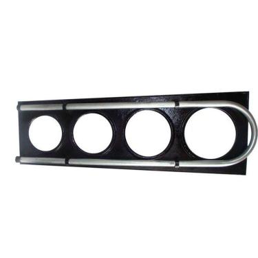 Imagem de Chapa Fogão Lenha Serpentina Cano Ferro 4 Furos 29x100x35cm