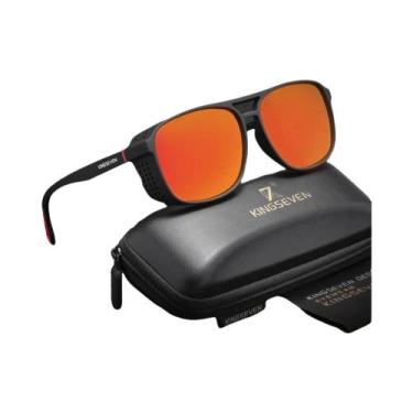 Imagem de Óculos De Sol Polarizados De Armação Grande Para Homens E Mulheres, Vi