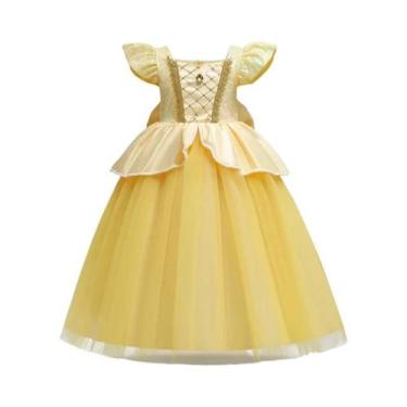 Imagem de Fantasia De Princesa Cinderela Da Disney Para Meninas, Vestido De Fest