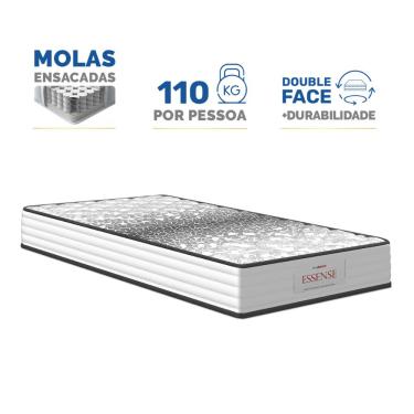 Imagem de Colchão de Molas Ensacadas Double Face Essence Probel Solteiro 88cm