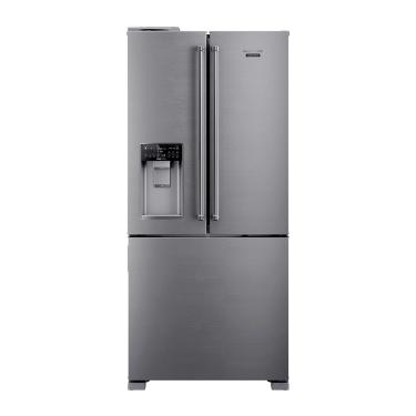 Imagem de Brh86mr - Geladeira Brastemp Gourmand Frost Free French Door Inox Com Água E Gelo Na Po...