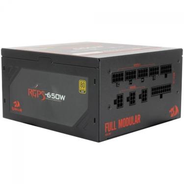 Imagem de Fonte Redragon RGPS 650W, 80 Plus Gold, PFC Ativo, Full Modular-Unissex