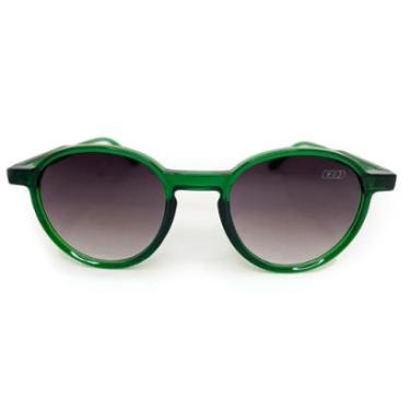 Imagem de Óculos de Sol HD Greeno Design Translucido Lentes Degradê Proteção UV 400-Unissex