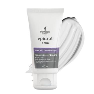 Imagem de Hidratante Facial Epidrat Calm - 40g - Hidratação e Ação Calmante - Rápida Absorção e Toque Seco - Mantecorp