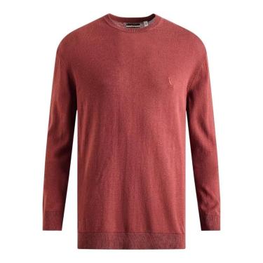 Imagem de Suéter Reserva Gola Careca Masculino Vermelho Masculino-Masculino
