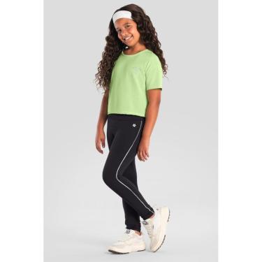 Imagem de Calça legging infantil menina esportiva Brandili-Feminino