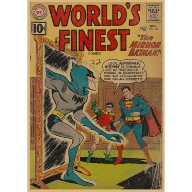 Imagem de Pintura em cartaz Vintage Comic Classic Hero 30x42cm em papel - taiyua