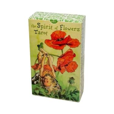 Imagem de Delicado E Encantador Baralho De Tarot Spirit of Flowers 12x7cm, 78 Ca