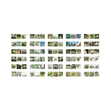 Imagem de Pacote De 30 Adesivos Decorativos DIY Estilo Ins Com 90 Padrões Para S