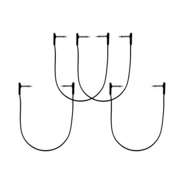 Imagem de Cabos Planos Miwayer Para Pedal De Guitarra Com Economia De Espaço, 6.