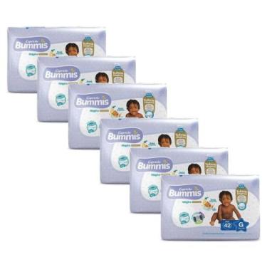 Imagem de Fralda Capricho Bummis 6 Pacotes Tamanho G Com 252 Unidades