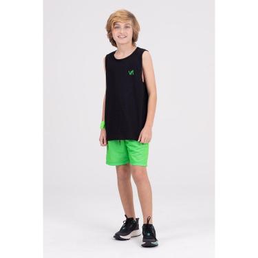 Imagem de Conjunto Regata Infantil Aplique Neon-Masculino