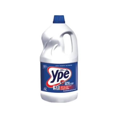 Imagem de Água Sanitária Ypê Cloro Ativo 325000 - 5L, 5,250kg, 1