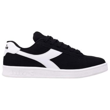 Imagem de Tênis Diadora Centrale Suede Unissex - Preto e Branco-Unissex