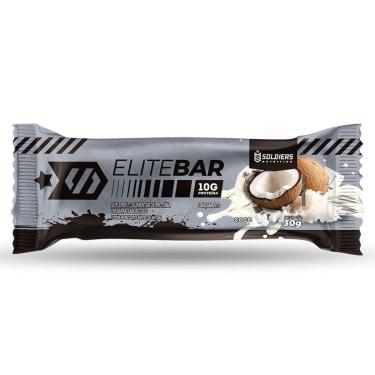 Imagem de Kit: Elitebar 30g Barra De Proteína 6 UN -Soldiers Nutrition-Unissex