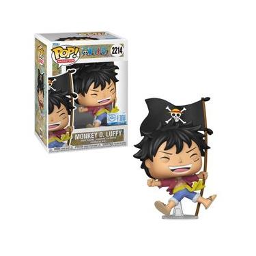 Imagem de Boneco Funko Pop! One Piece - Luffy com Bandeira