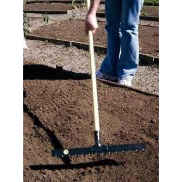 Imagem de Ancinho 14 C/cabo Madeira Tramontina 77110644