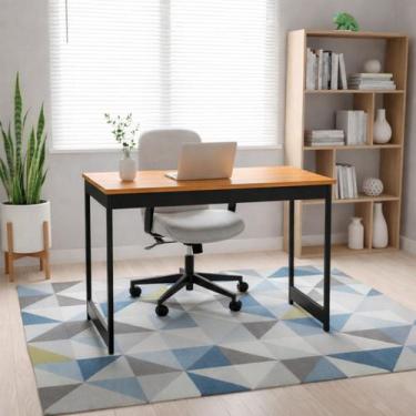 Imagem de Mesa Escrivaninha Industrial Moderna Reforçada para Home Office e Estu