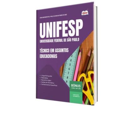 Imagem de Apostila UNIFESP - Técnico em Assuntos Educacionais - Apostilas Opção