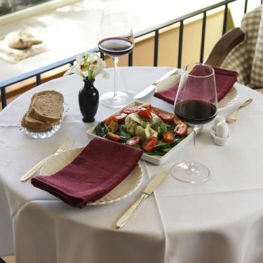 Imagem de Guardanapo de Tecido Rafaela Vinho- Algodão, 50x50cm - Ateliê Panos