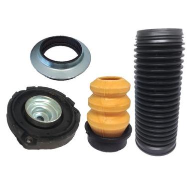 Imagem de Kit Rolamento Batente Coxim Amortecedor Dianteiro Fox Polo 2003 2004 2