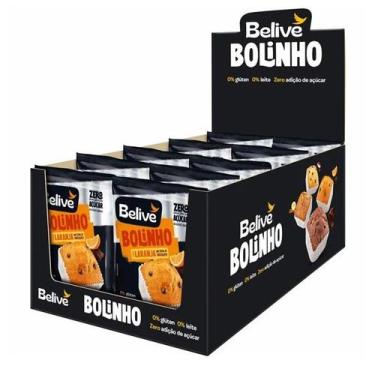 Imagem de Bolinho de Laranja com Gotas de Chocolate Zero Sem Glúten - Belive - 1