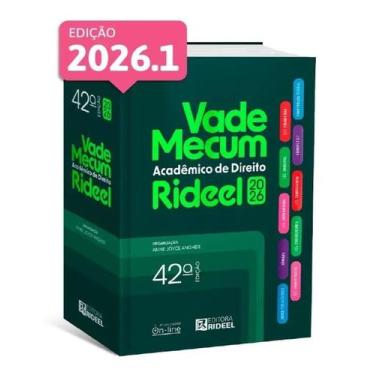 Imagem de Vade mecum acadêmico de direito rideel - tradicional - 2026.1 - Editor