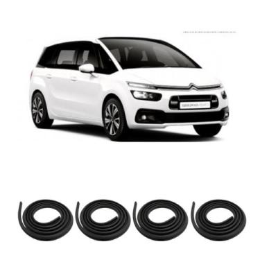 Imagem de Kit Borracha Vedação Das 4 Portas C4 Grand Picasso 2015 à 2019 - SEM M