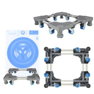 Imagem de Base Elevatória C/ Rodas P/ Lava e Seca Samsung, Electrolux e LG Ideal