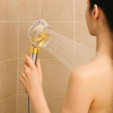 Imagem de Ducha Portátil Chuveiro Alta Pressão Esguicho Adaptador Lavatório Banh