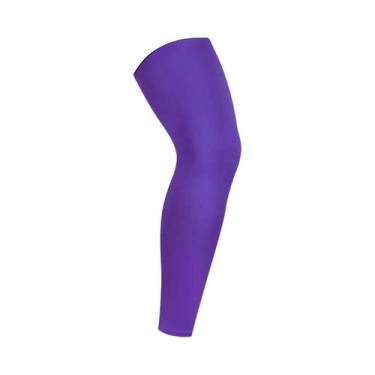Imagem de Protetor De Joelho Esportivo Respirável Anti-UV GTUBIKE Com Faixa De S