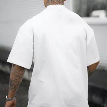 Imagem de Camiseta Oversized Masculina Algodão Streetwear Fitness HipHope - Cwb,