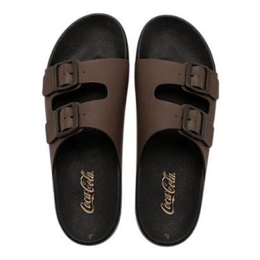 Imagem de Chinelo Slide Coca Cola Urban Leather Masculino-Masculino