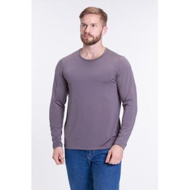 Imagem de Camiseta Adulto Térmico Masculina UV50+ Chumbo - Vida Costeira Oficial