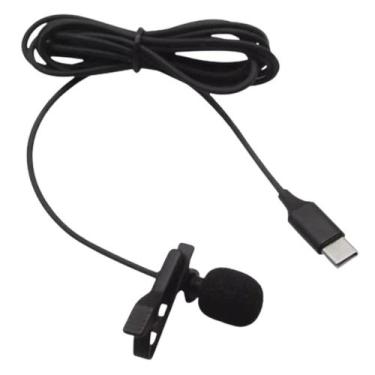 Imagem de Microfone de lapela type-c 1.5mt kingo