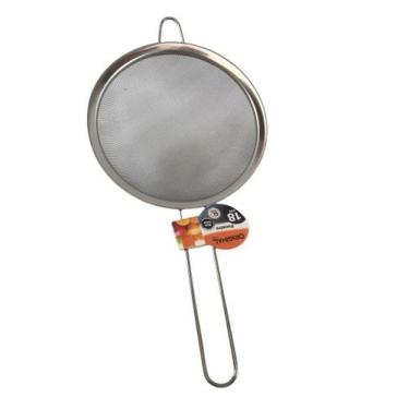 Imagem de Peneira Coador Em Aço Inox 18cm - Original - ds